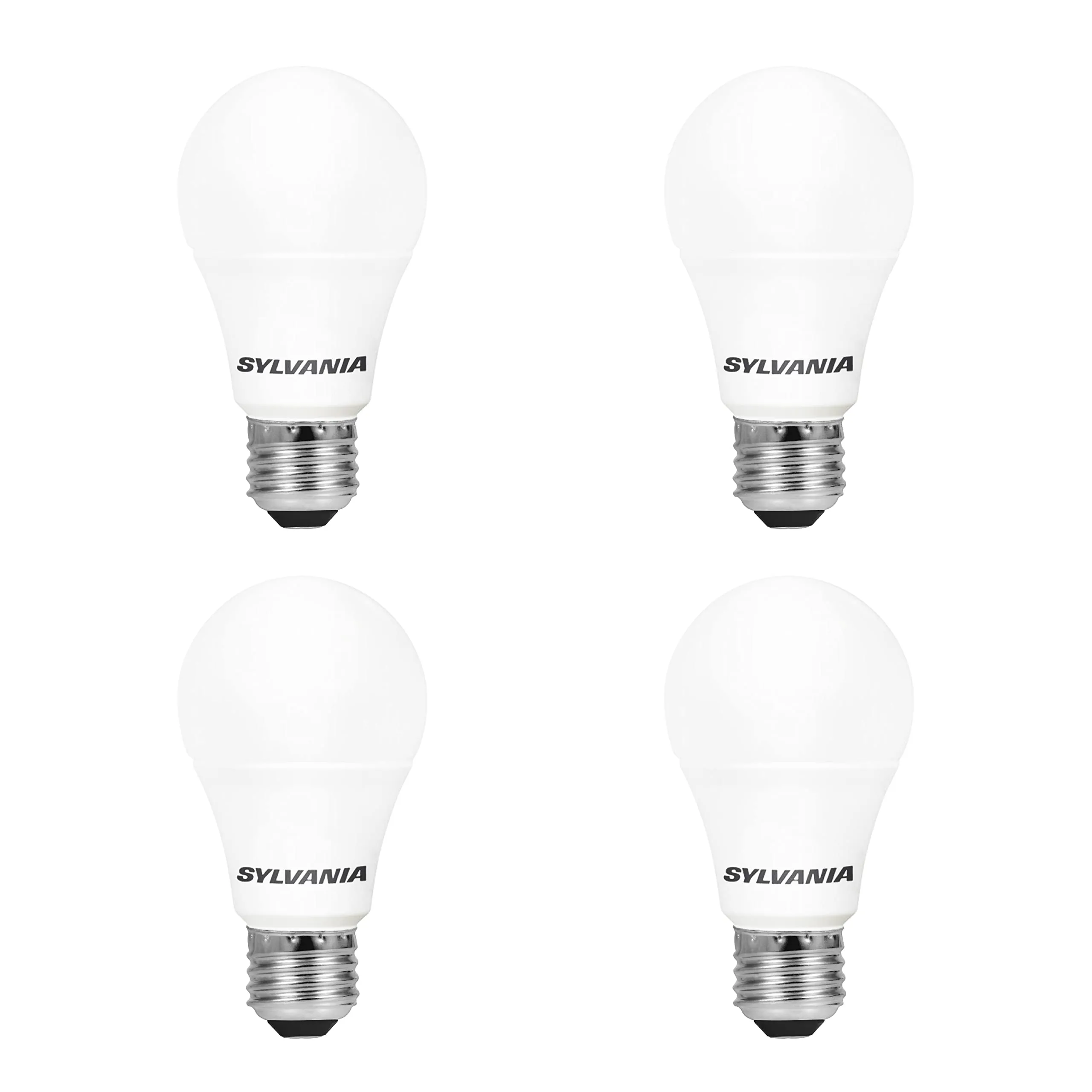 SYLVANIA LED A19 Light Bulb, 60W Equivalent Efficient 8.5W Medium Base, 2700K Soft White