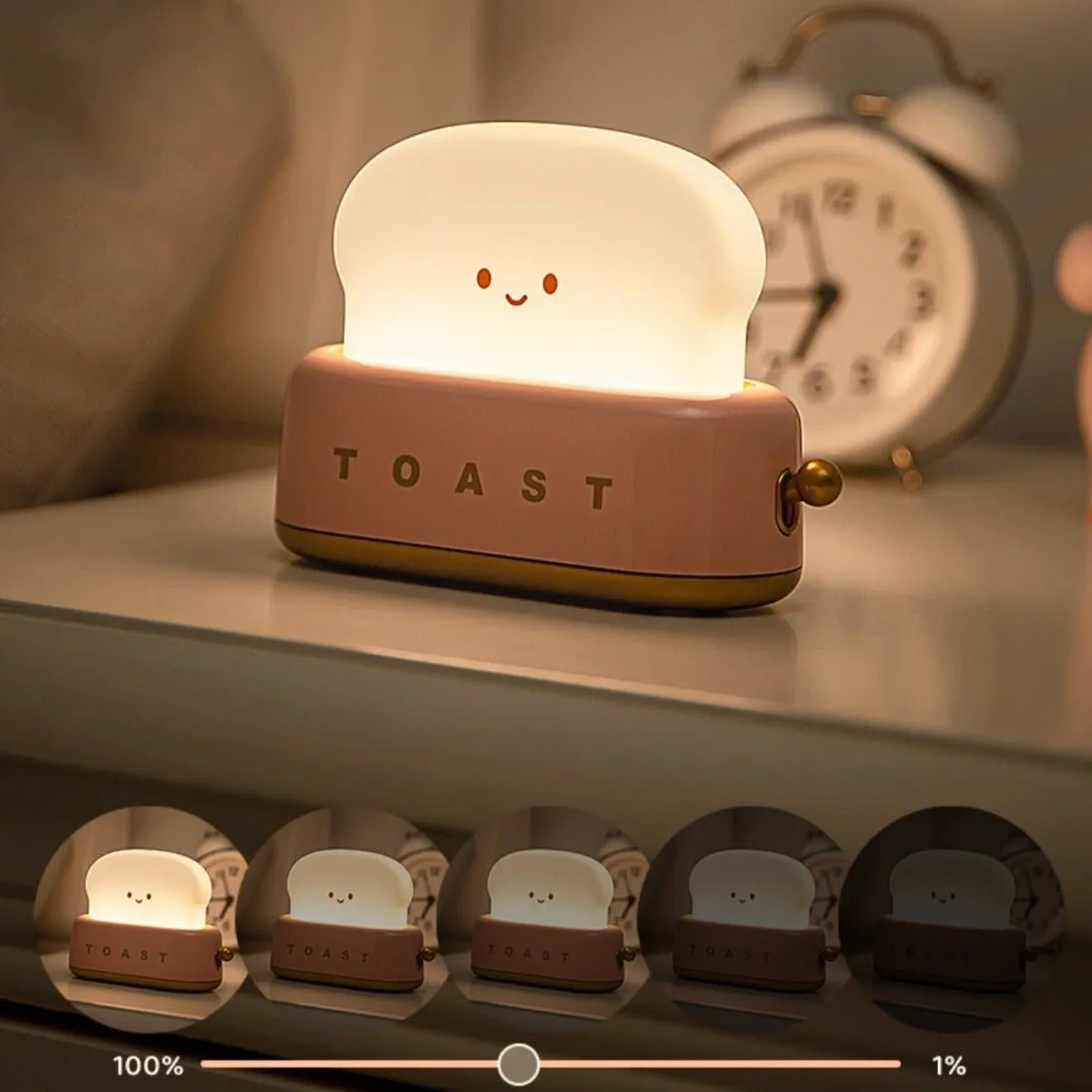 Toast Night Light Table Lamp