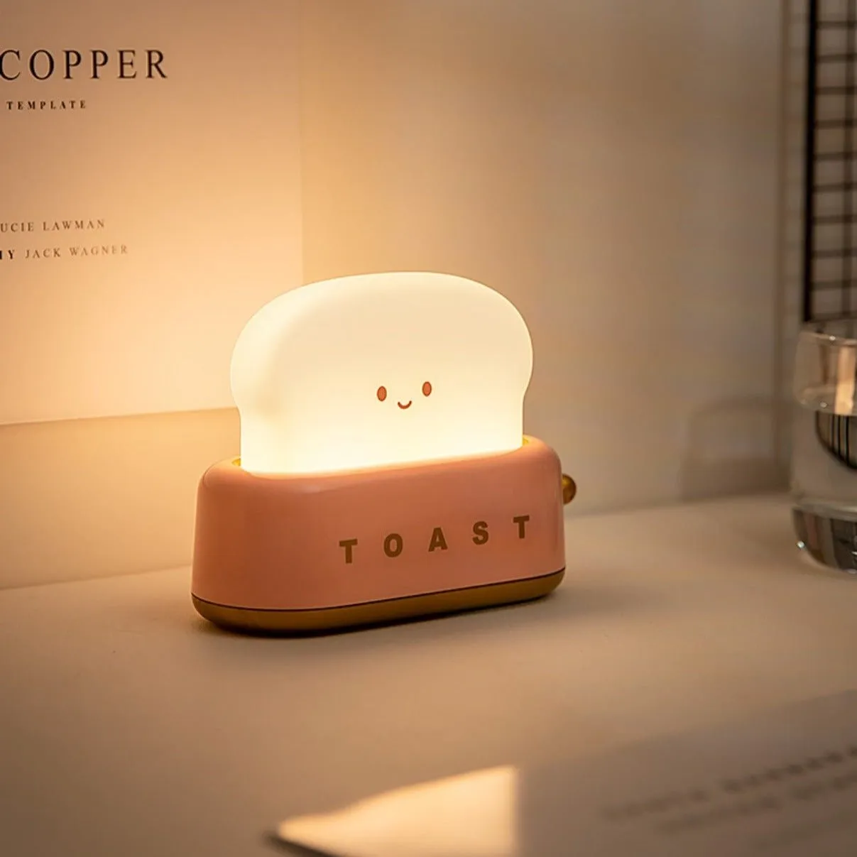 Toast Night Light Table Lamp