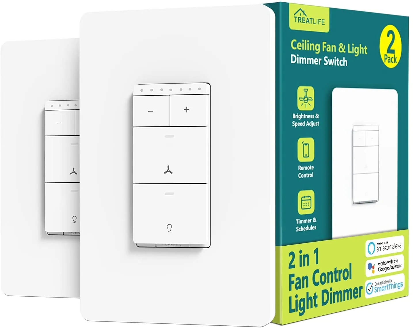 Treatlife 3 Way Smart Switch,Neutral Wire Required