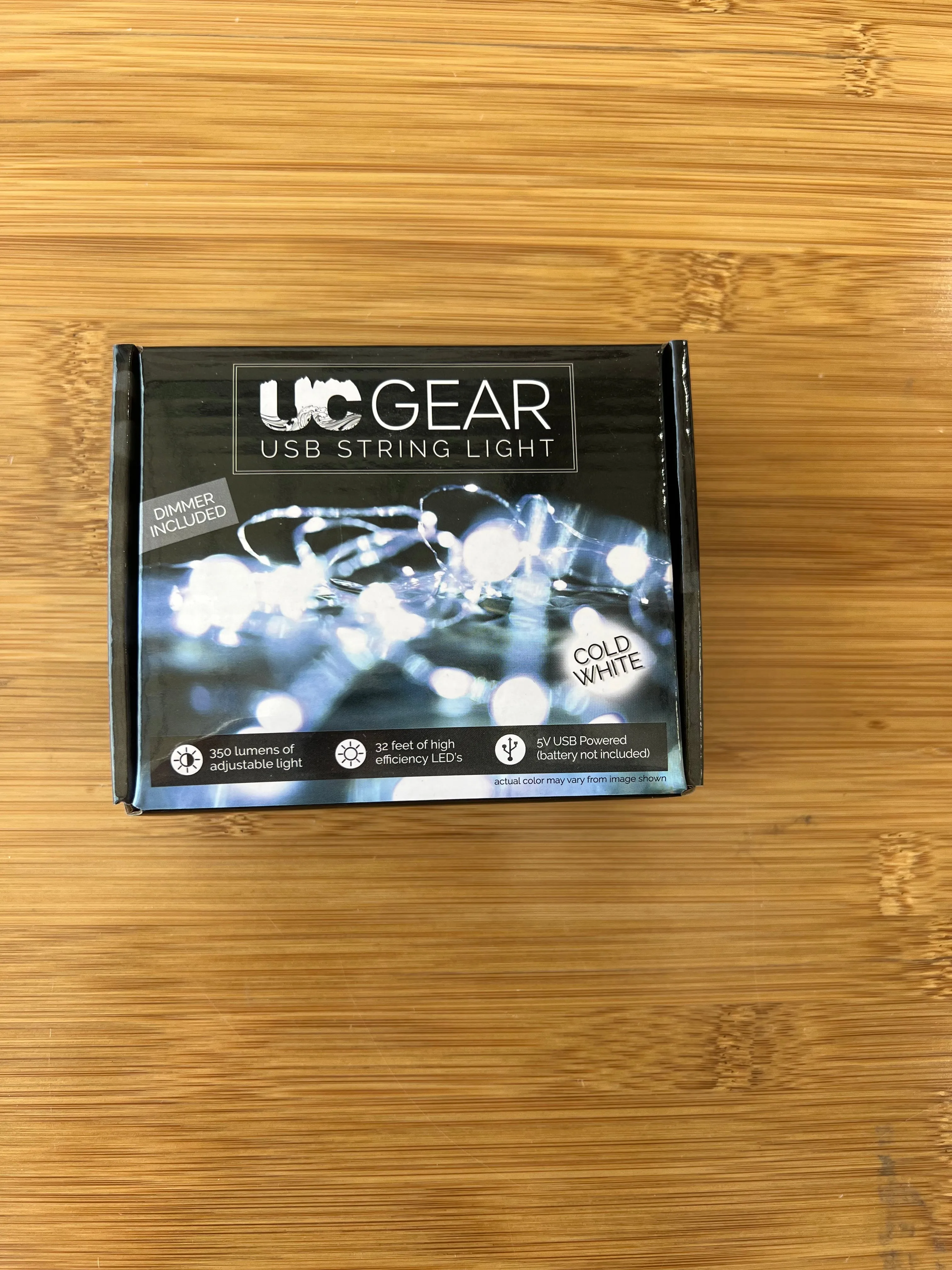 UC Gear LED String Lights 32' - Cold White