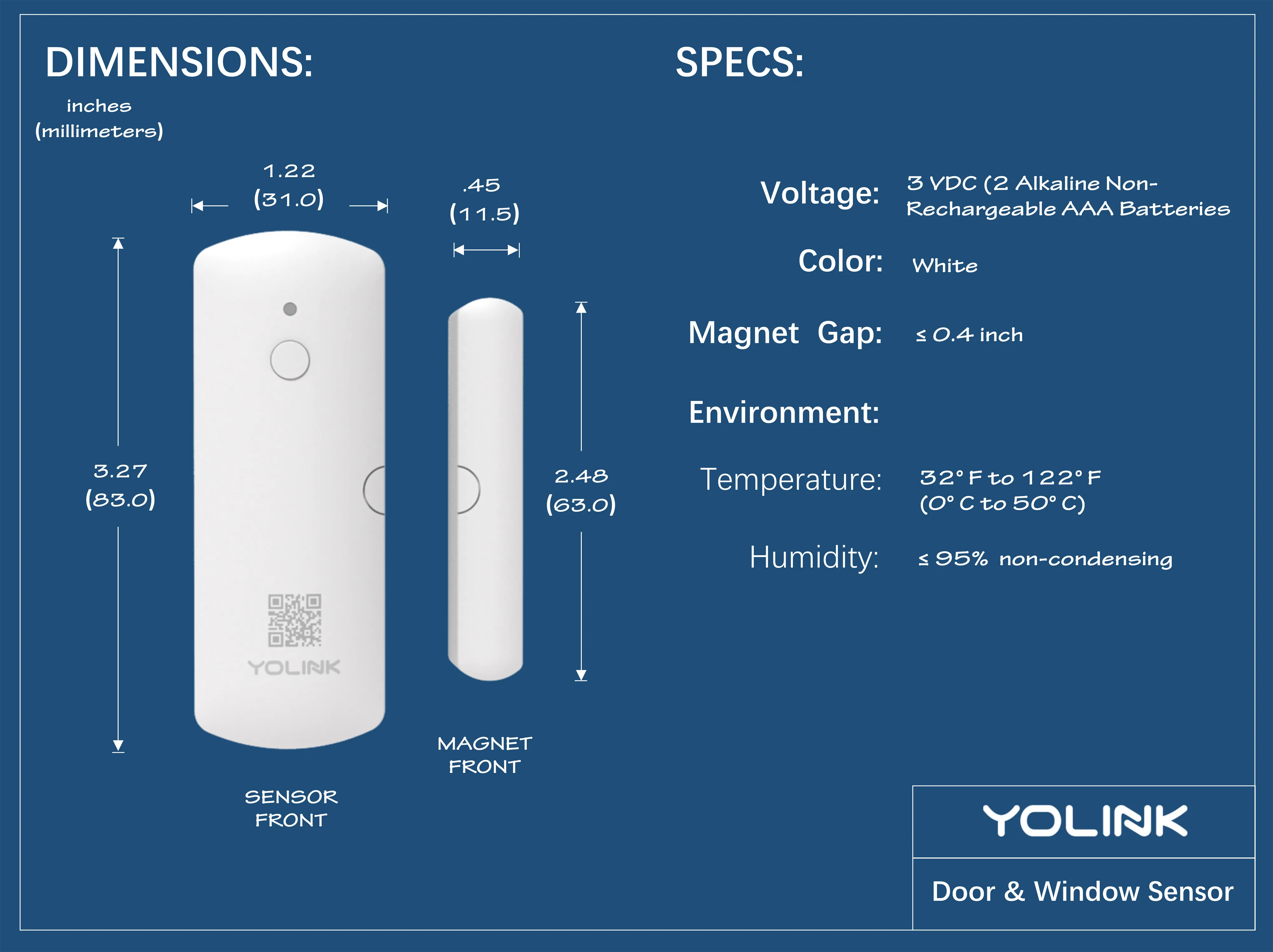 YoLink Home Security Starter Kit - Wireless Smart DIY Burglar Alarm, Intrusion Detection, LoRa, Motion, Door Sensors, Siren & Hub